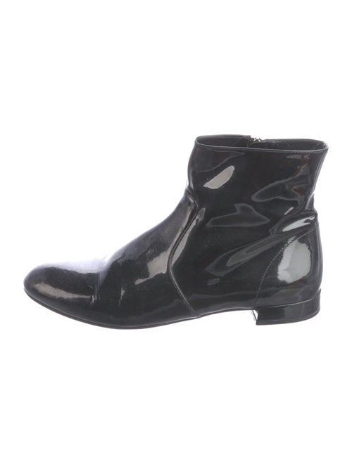 Prada Patent Leather Boots