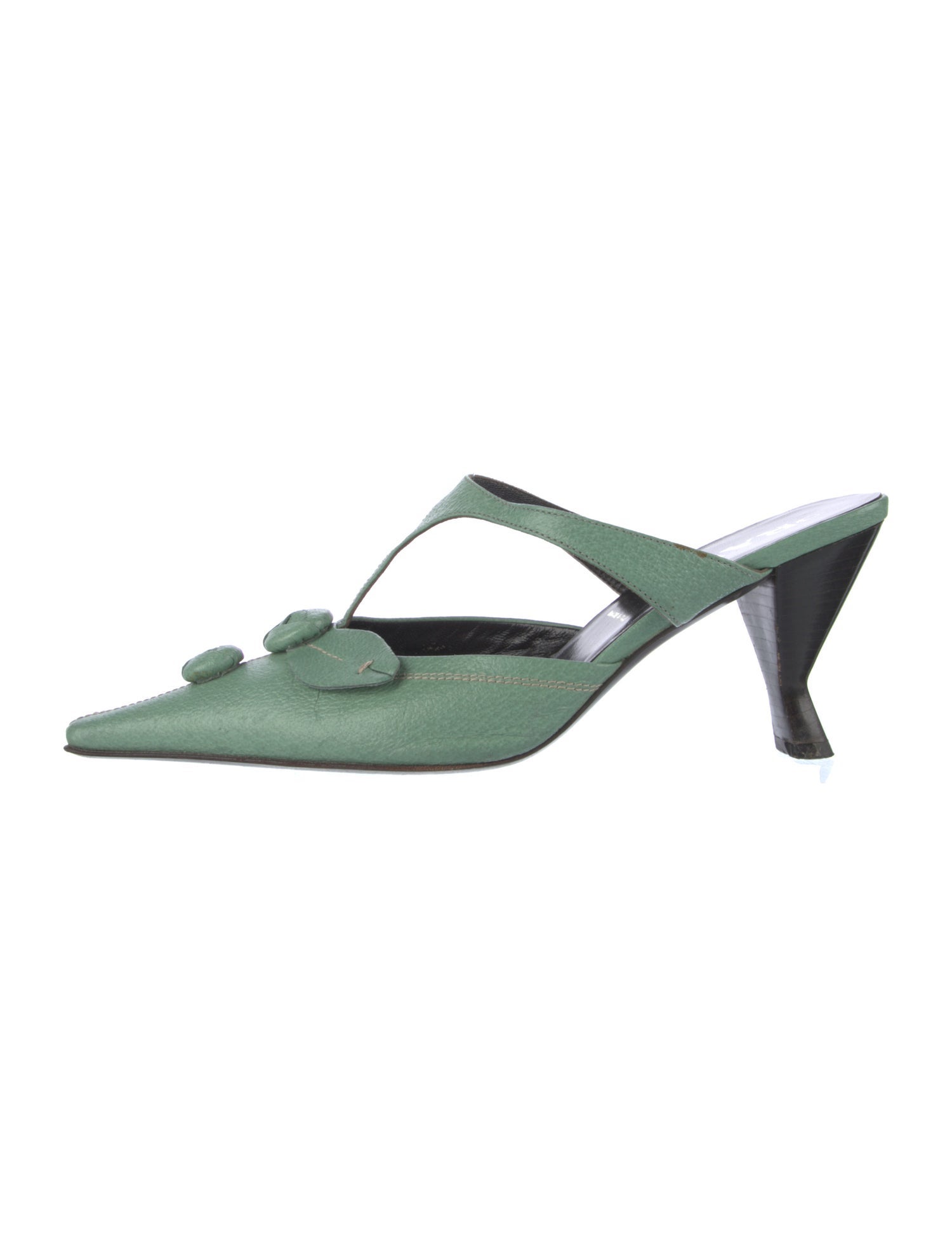 Prada Leather Mules