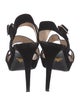 Prada Suede Slingback Sandals