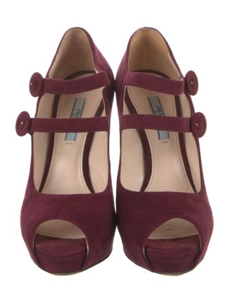 Prada Suede Pumps