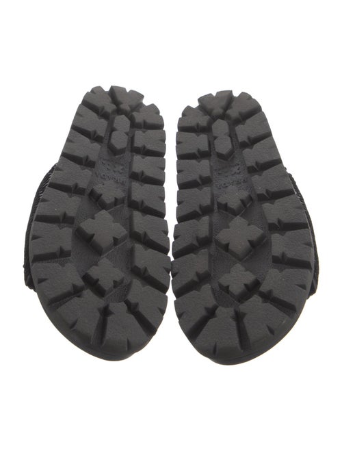 Prada Sequins Graphic Print Slides