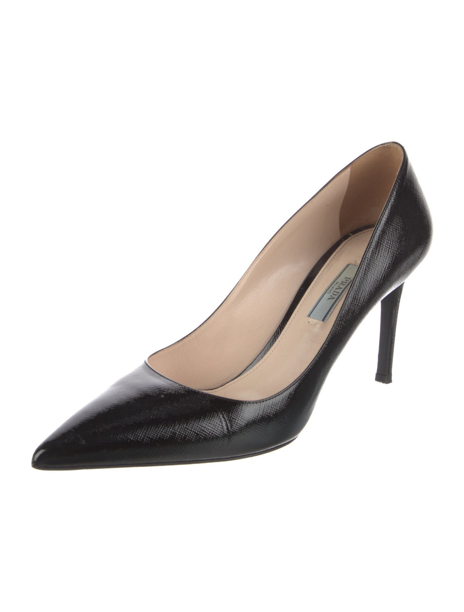 Prada Saffiano Leather Pumps