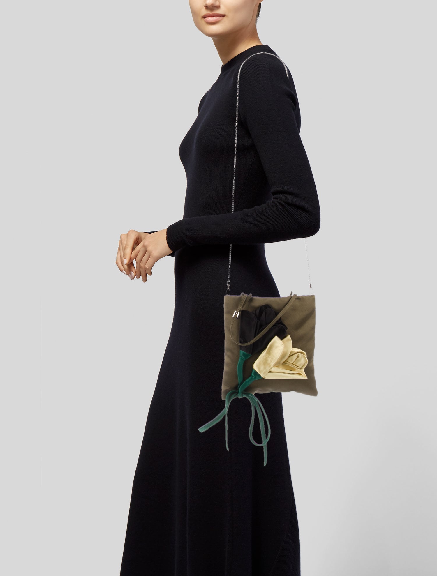 【関税負担】 SALVATORE FERRAGAMO MARGOT BAG Ferragamo Salvatore Margot Small Leather Satchel