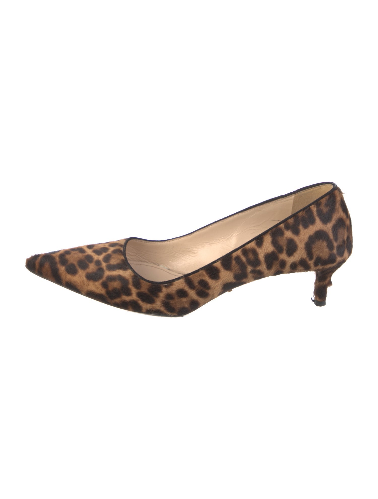Prada Ponyhair Animal Print Pumps