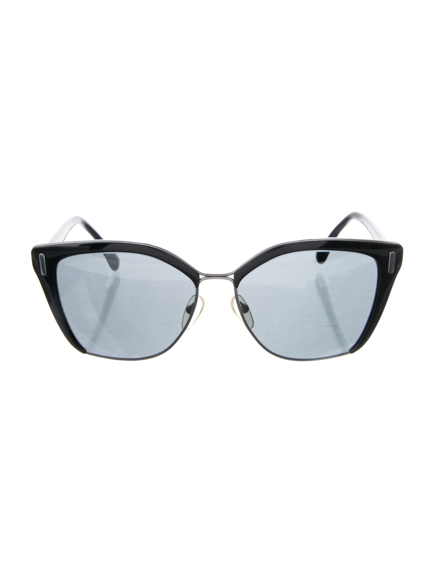 Prada Cat-Eye Mirrored Sunglasses
