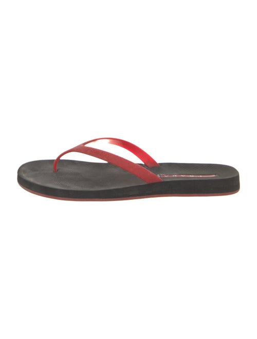 Prada Sport Rubber Flip Flops