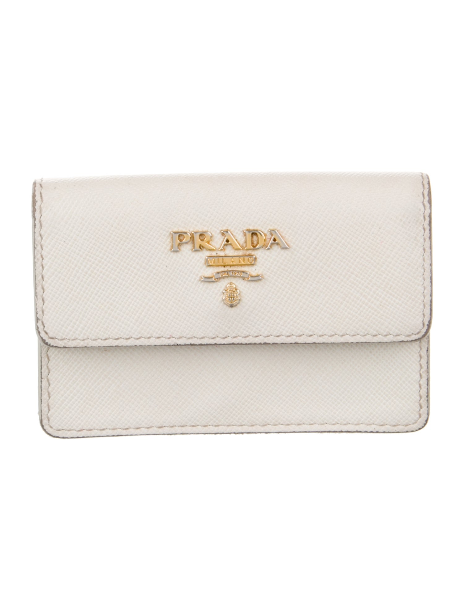 Prada Saffiano Lux Leather Card Holder
