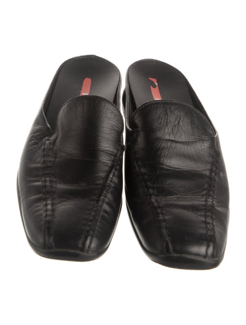 Prada Sport Leather Mules