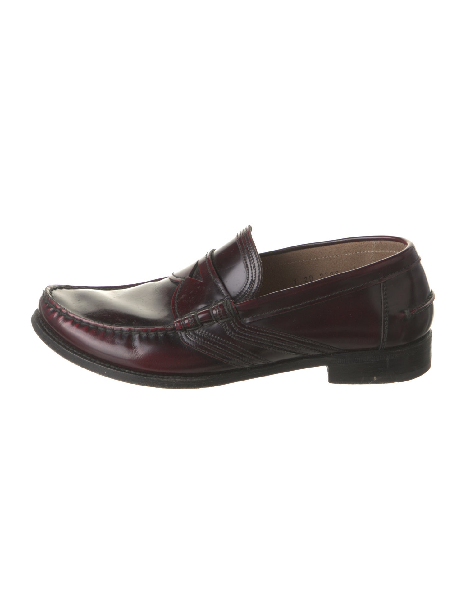 Prada Patent Leather Dress Loafers