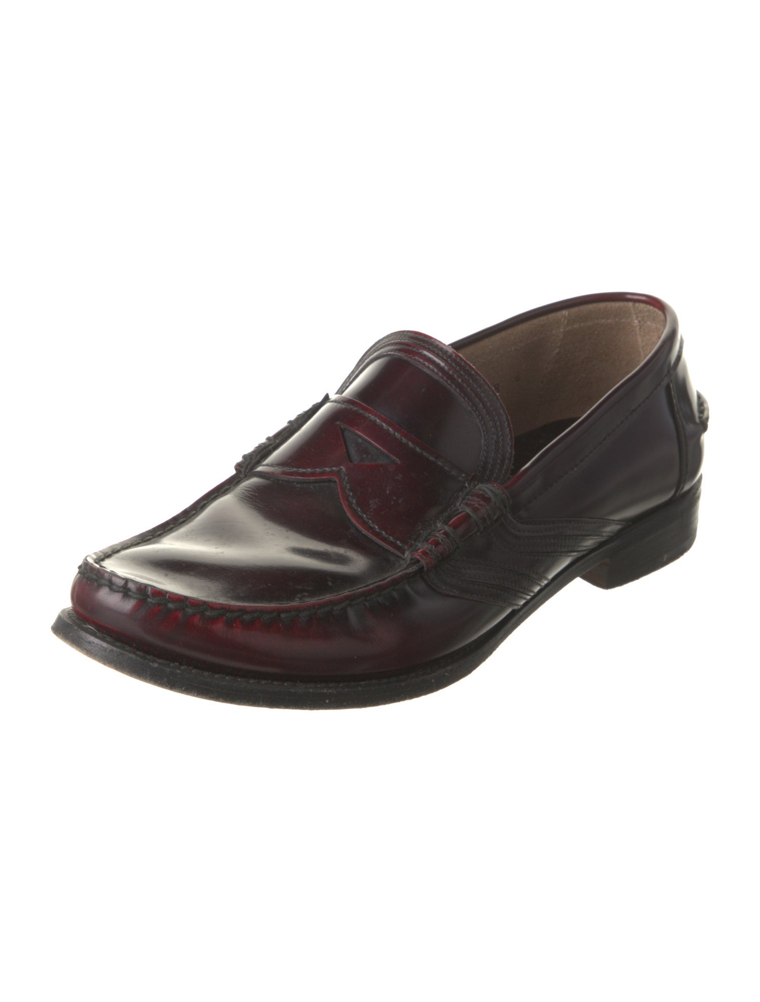 Prada Patent Leather Dress Loafers