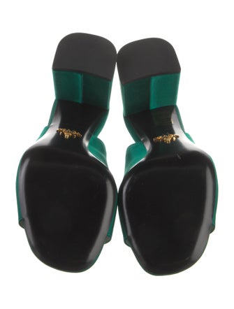 Prada Satin Slides