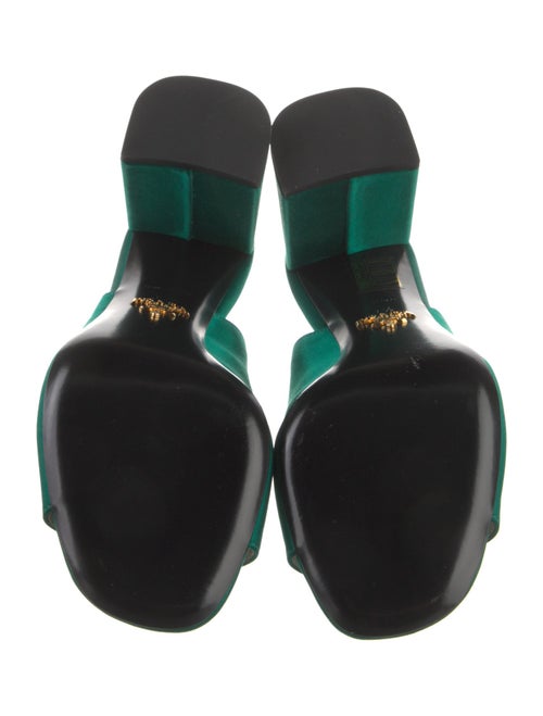 Prada Satin Slides