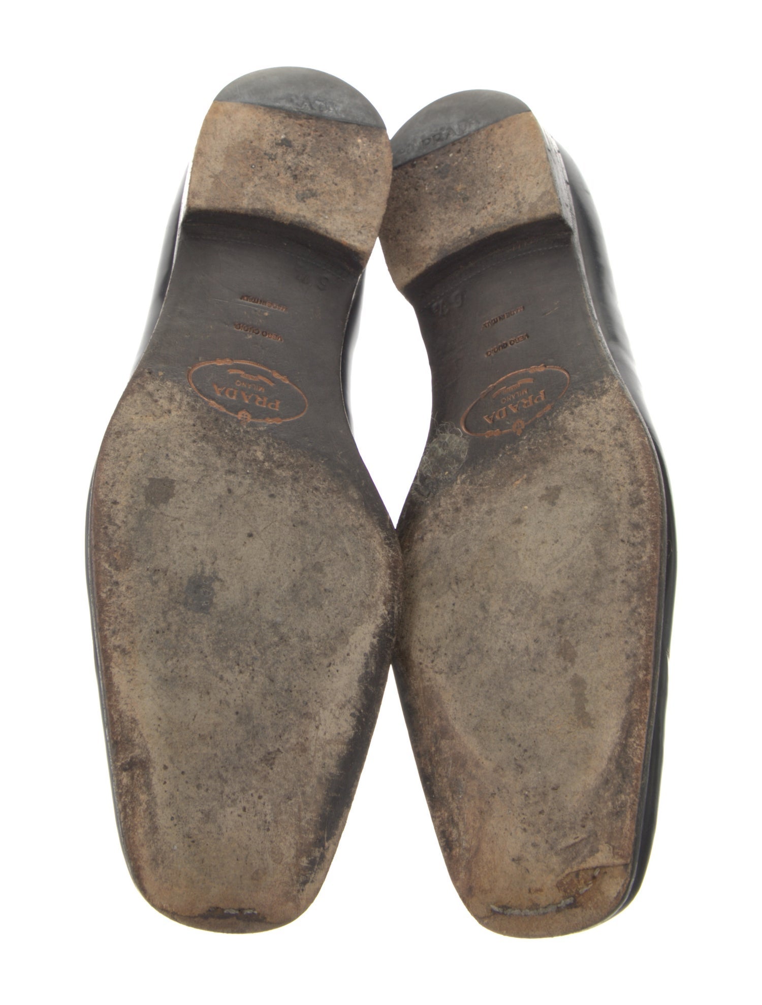 Prada Leather Loafers