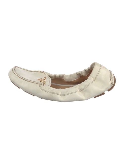 Prada Leather Ballet Flats