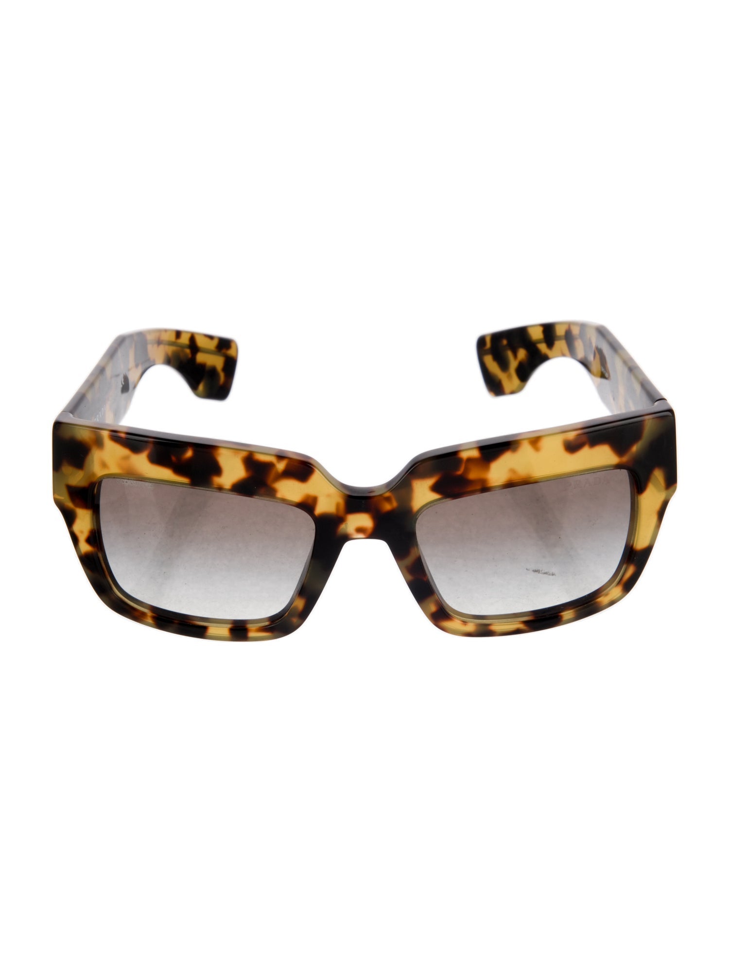 Prada Square Tinted Sunglasses