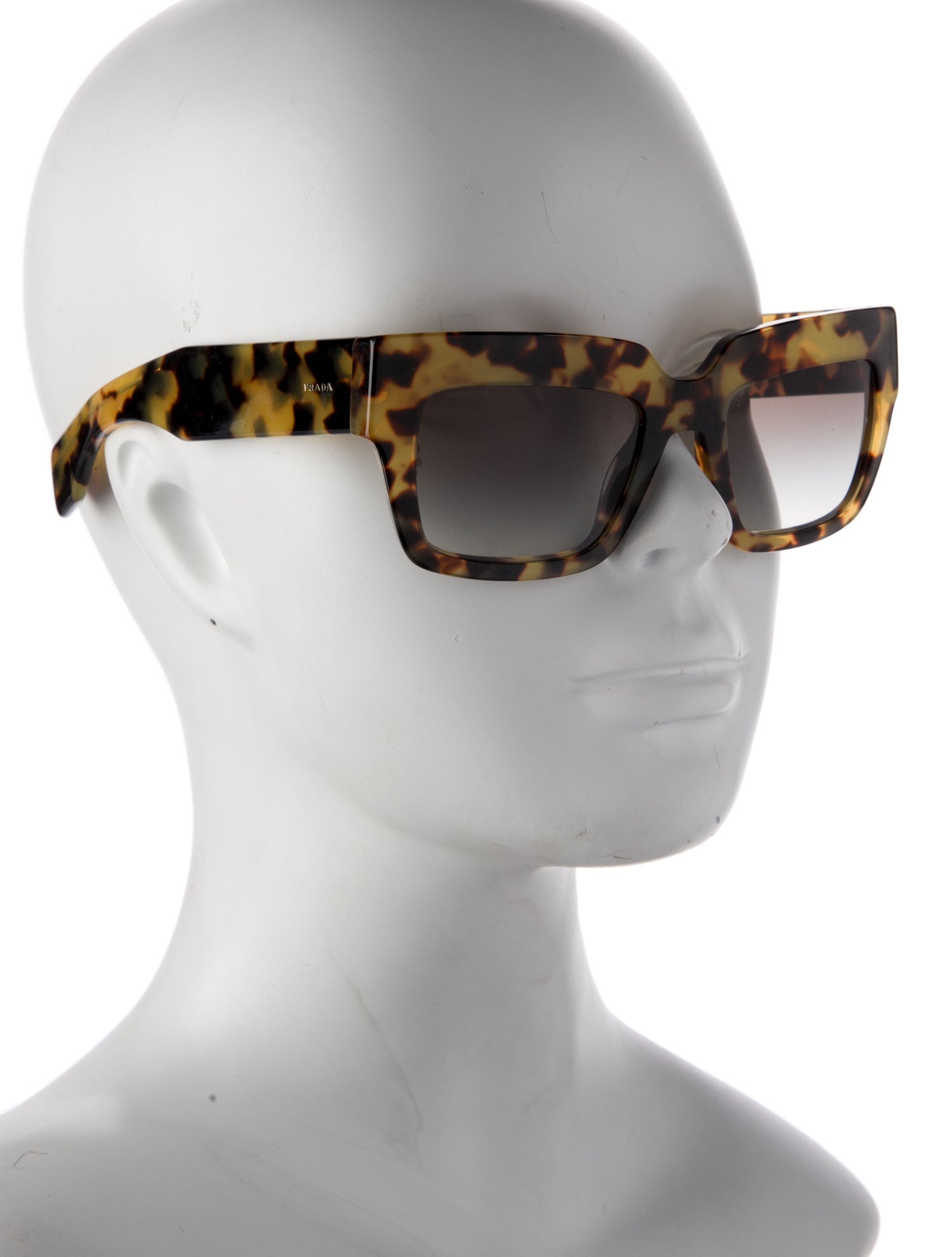 Prada Square Tinted Sunglasses