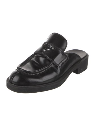 Prada Leather Mules
