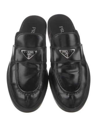 Prada Leather Mules