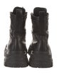 Prada Leather Combat Boots