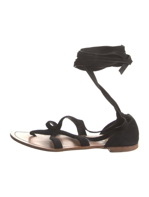 Prada Suede Gladiator Sandals