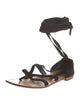 Prada Suede Gladiator Sandals
