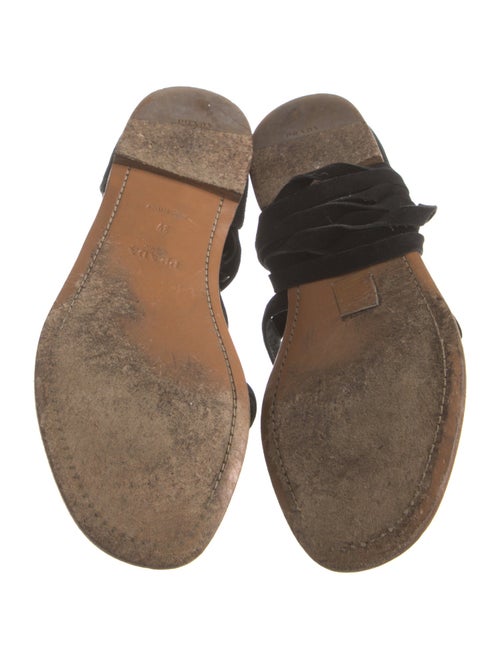 Prada Suede Gladiator Sandals