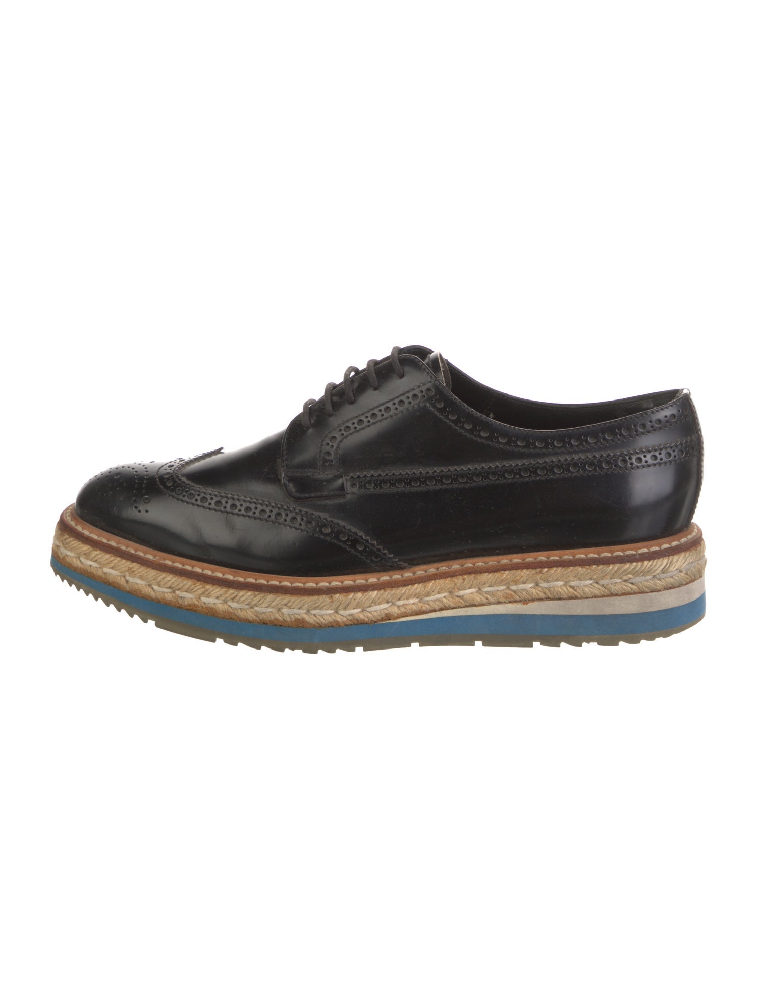 Prada Leather Oxfords