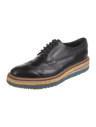 Prada Leather Oxfords