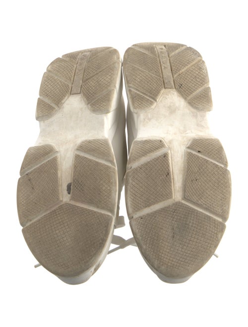 Prada Nylon Colorblock Pattern Sneakers