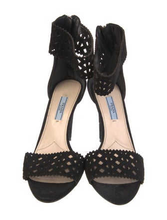 Prada Suede Sandals