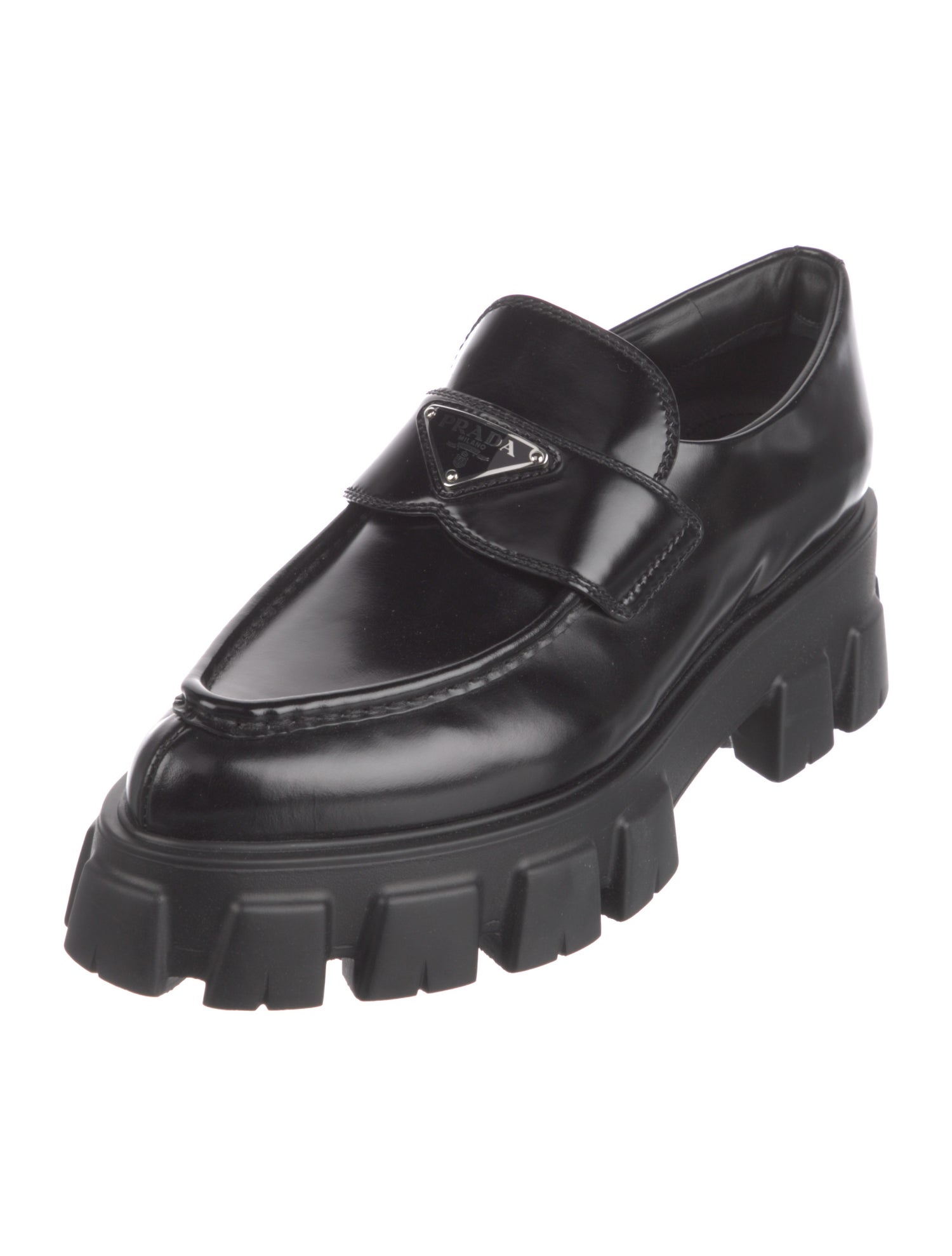 Prada Leather Loafers