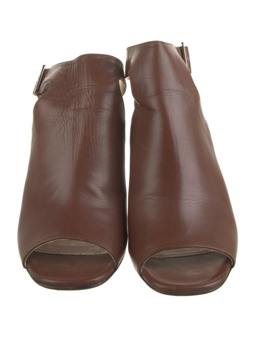 Prada Leather Slingback Sandals