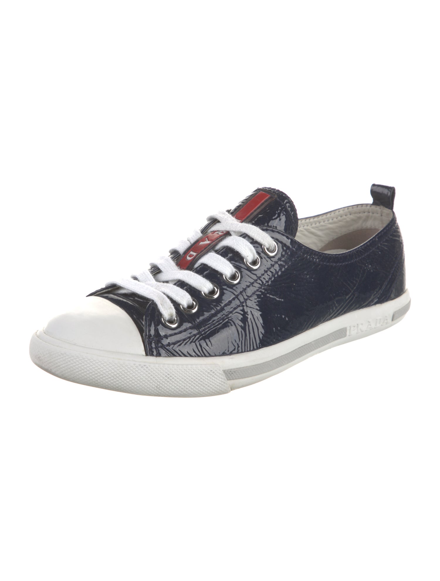 Prada Sport Patent Leather Sneakers