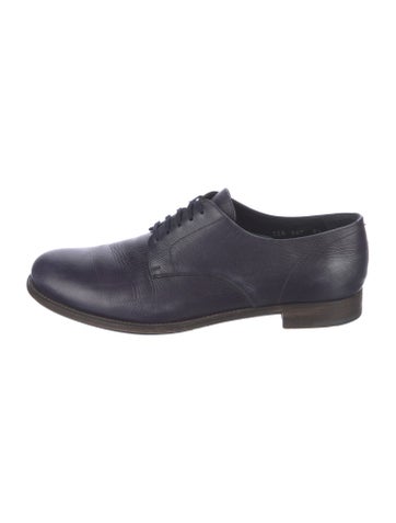 Prada Oxfords Leather Derby Shoes 8.5