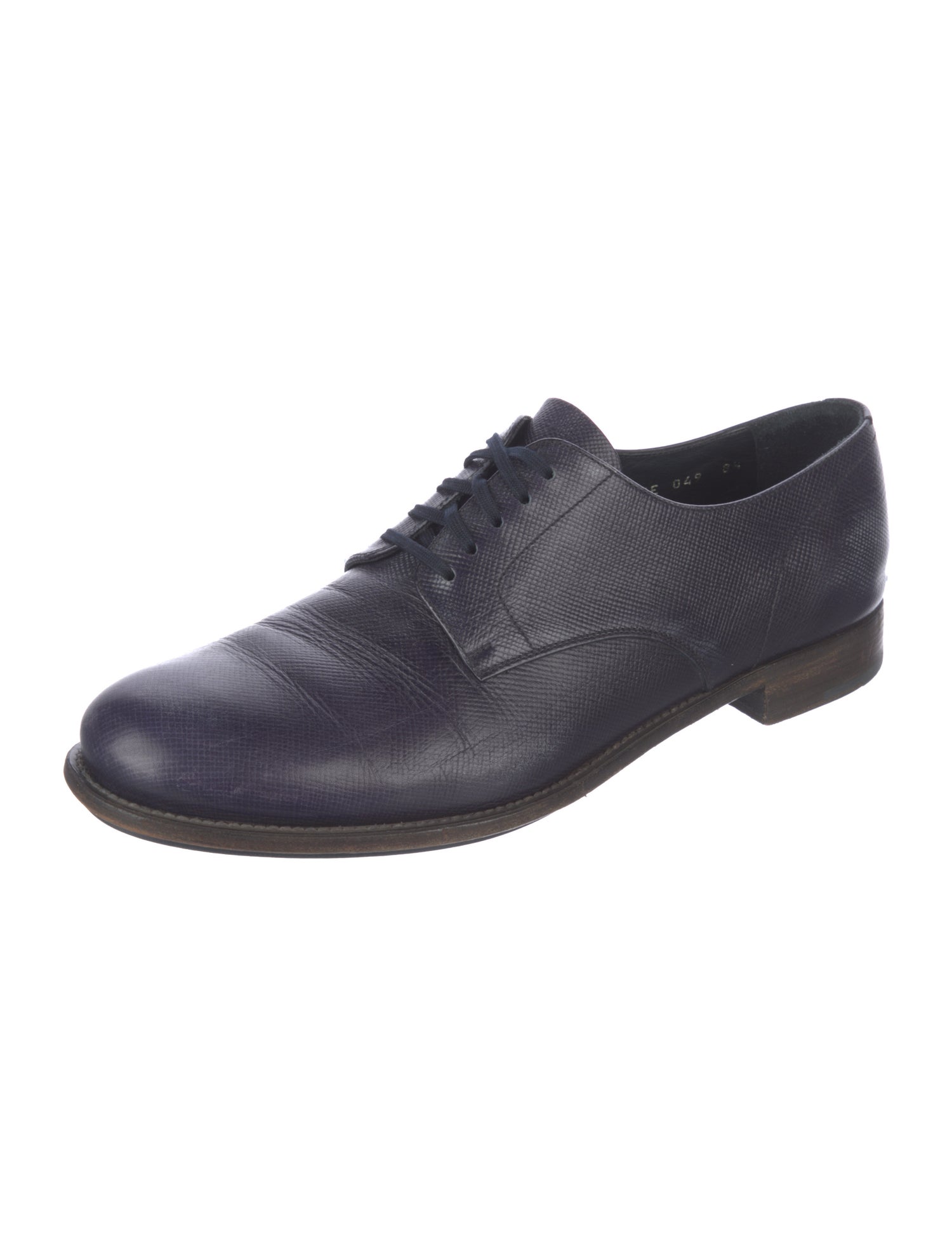 Prada Leather Derby Shoes