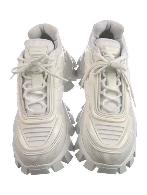 Prada Mesh Printed Chunky Sneakers