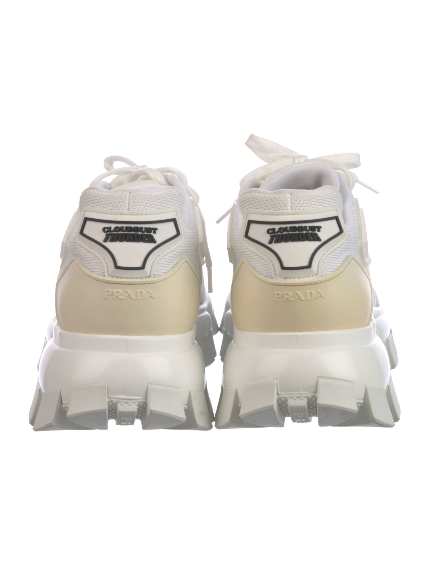 Prada Mesh Printed Chunky Sneakers