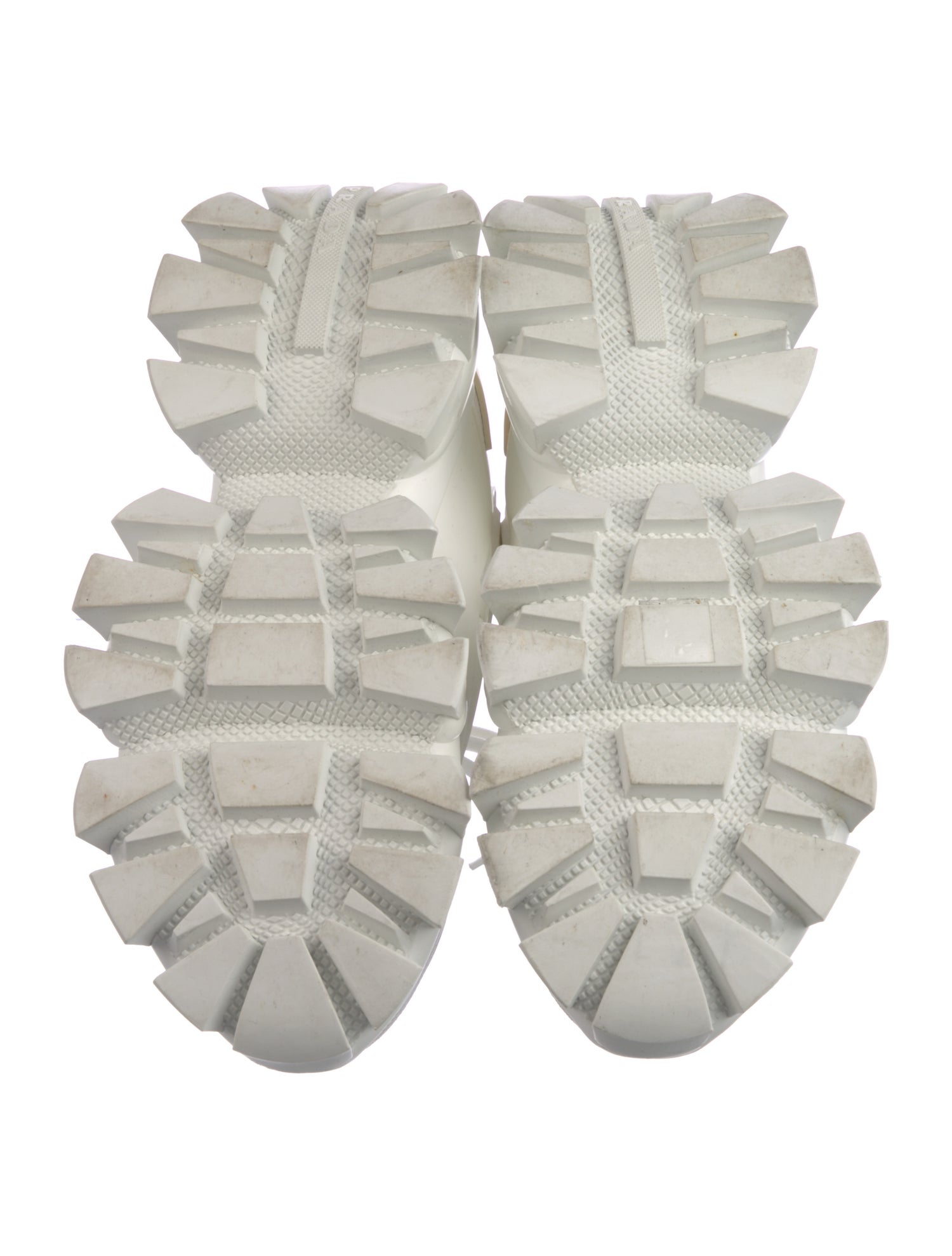 Prada Mesh Printed Chunky Sneakers