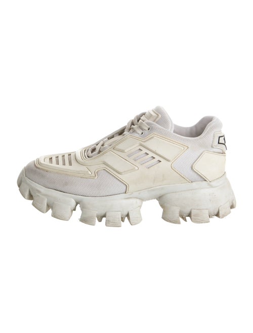 Prada Rubber Embroidered Accent Chunky Sneakers