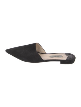 Prada Suede Mules