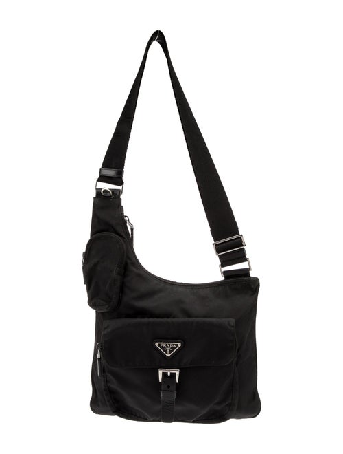 Prada Tessuto Nylon Messenger Bag