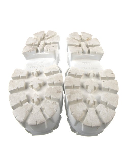 Prada Leather Cutout Accent Slingback Pumps