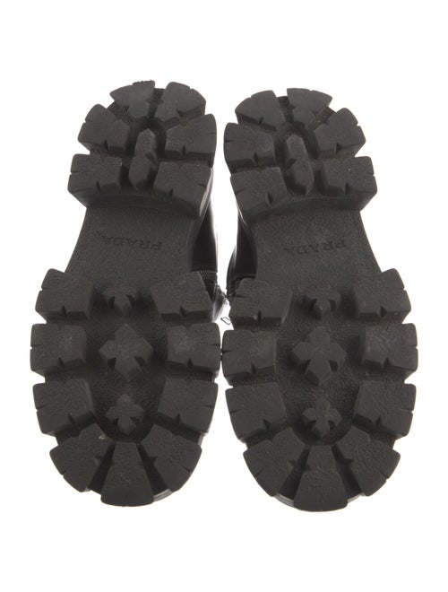 Prada Leather Combat Boots