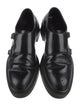 Prada Leather Lasercut Accents Monk Straps
