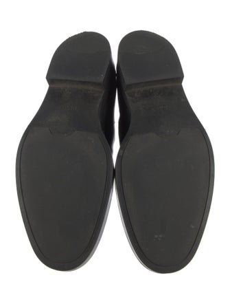 Prada Leather Lasercut Accents Monk Straps