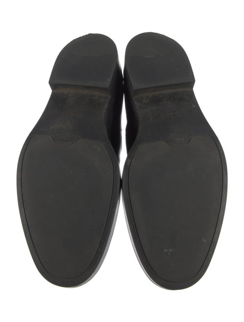 Prada Leather Lasercut Accents Monk Straps