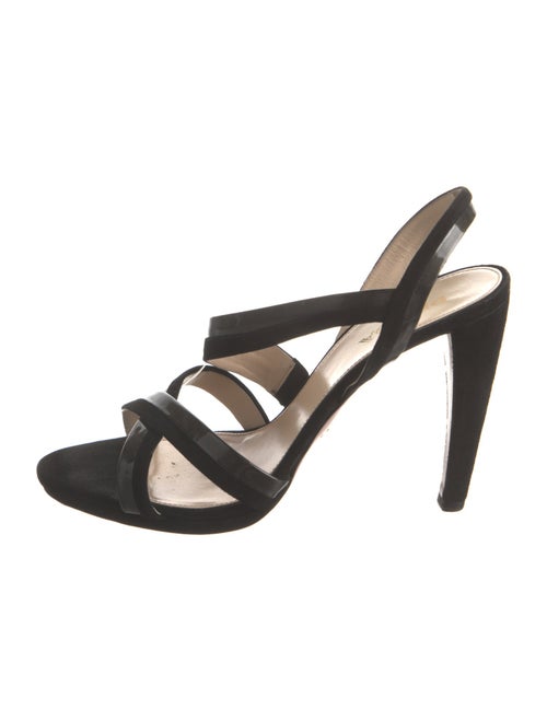 Prada Suede Slingback Sandals