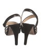 Prada Suede Slingback Sandals