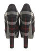 Prada Plaid Print Pumps
