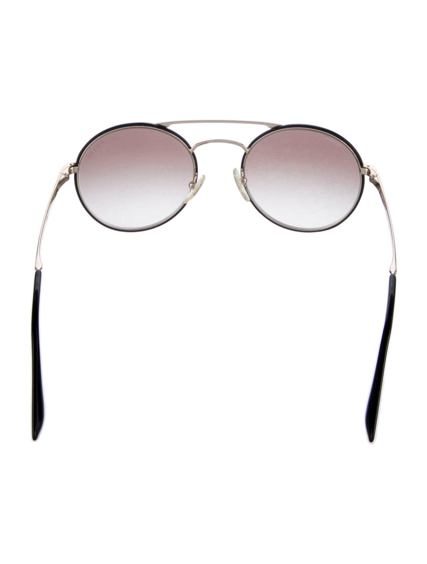 Prada Round Gradient Sunglasses